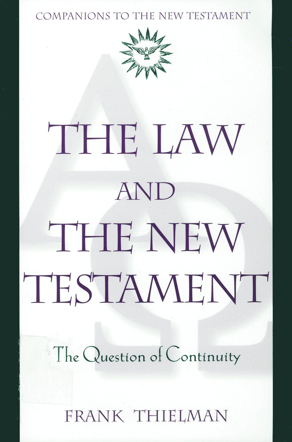 Law and the New Testament